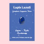 Lapis Lazuli Keepsake Token Truth Gift, thumbnail 1 of 3