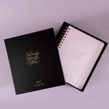 2023 Daily Planner Lilac Vegan Leather, 3 of 12