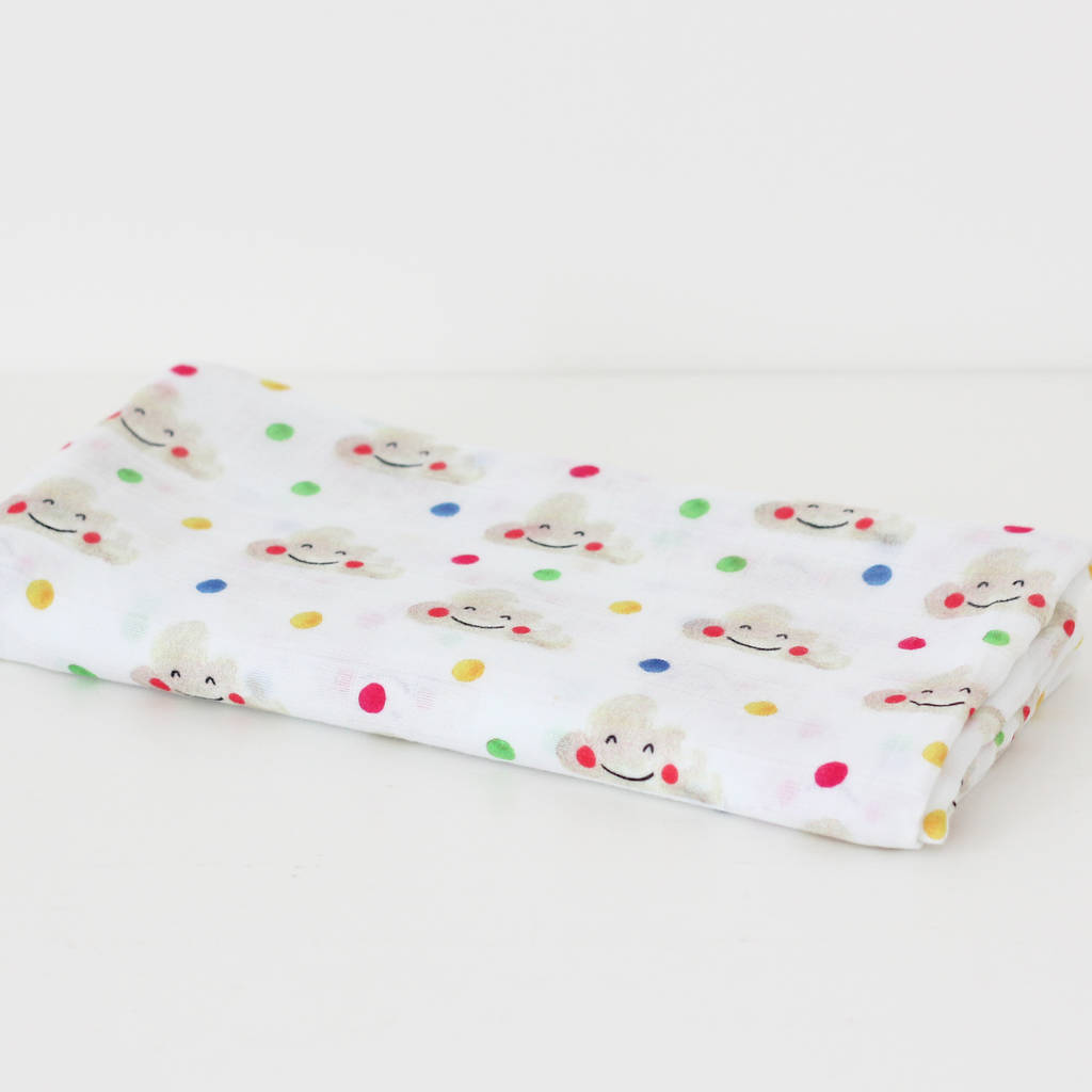 baby gift box happy clouds by the fox in the attic