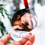 Personalised My First Baby's Christmas Tree Decoration, thumbnail 1 of 8