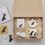 Black Schnauzer Key Ring With Personalisation Available – Gift For Dog Lovers, thumbnail 4 of 12