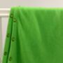 Neon Green 100% Cashmere Multi Ways Button Poncho Shawl Gift Boxed, thumbnail 5 of 8