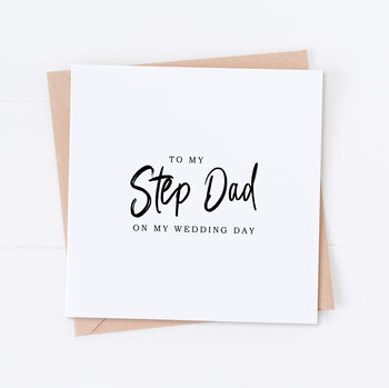 Step Mum Wedding Bridal Card, 5 of 6