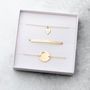 Personalised Gold Fill Stacking Bracelet Set, thumbnail 2 of 3