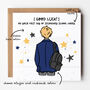 Customisable First Day Of Secondary School Card For Boys, thumbnail 1 of 8