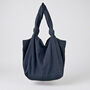 Fair Trade Vegan Comfy Everyday Shoulder Bag Zip Close, thumbnail 6 of 12