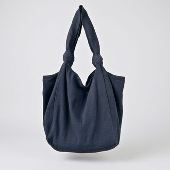 Fair Trade Vegan Comfy Everyday Shoulder Bag Zip Close, 6 of 12
