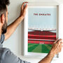Contemporary Arsenal Football Poster Gift: The Emirates Stadium, thumbnail 2 of 6