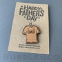 Football Shirt Keyring Personalised For Father's Day, thumbnail 1 of 5