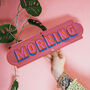 Morning Mirror Sign Pink, thumbnail 1 of 2