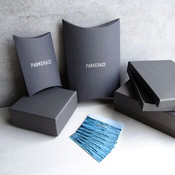 Personalised Men's Rfid Leather Trifold Wallet, 5 of 6
