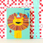 Mini Lion 5th Birthday Card, thumbnail 3 of 4