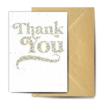 Dotty Thank You Plantable Thank You Card, 2 of 3