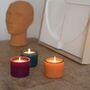 Reversible Candle And Tealight Holder Glass Three Colours, thumbnail 8 of 12