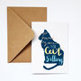 Thank You Pet Sitting Cat Card, thumbnail 1 of 2