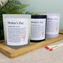 Personalised Mothers Day Definition Candle, thumbnail 1 of 11