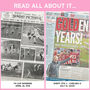 Sheffield United Personalised Football Gift Sheff Utd Blades Newspaper History Book, thumbnail 11 of 12