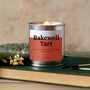 Bakewell Tart Crackle Wick Candle For Bakery And Desert Lovers, thumbnail 1 of 7