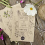 Seed Collecting Envelopes Personalised Gardening Gift, thumbnail 1 of 6