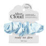 Silver Cloud Satin+ Oversized Scrunchie Santorini Blue, thumbnail 1 of 5