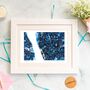 Personalised Liverpool Map Print Gift | Hand Drawn City Wall Art, thumbnail 4 of 8
