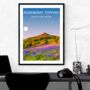 Roseberry Topping North York Moors Landscape Art Print, thumbnail 1 of 3