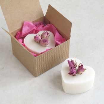 Rose Geranium Heart Handmade Soap, 5 of 6