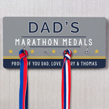 Personalised Dad's Achievement Medal Hooks, 3 of 7