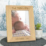 Grandad First Father's Day Solid Oak Frame, thumbnail 1 of 3
