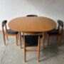 Mid Century Dining Table And Chairs By Schreiber, thumbnail 2 of 7