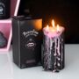 Goth Pink Vampire Tears Large Pillar Candle, thumbnail 1 of 4