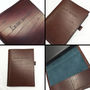 A Luxury Leather Diary And Journal Sleeve, thumbnail 6 of 12