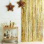 Gold Fringe Curtain Party Decoration, thumbnail 1 of 3