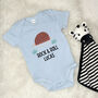 Personalised Armadillo Rock And Roll Babygrow, thumbnail 3 of 8