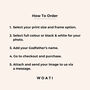 Personalised Godfather Print, Gift For Godfather, thumbnail 4 of 6
