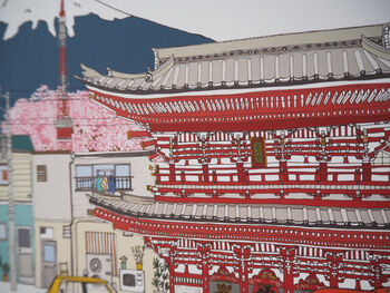 Tokyo Skyline Art Print, 4 of 7