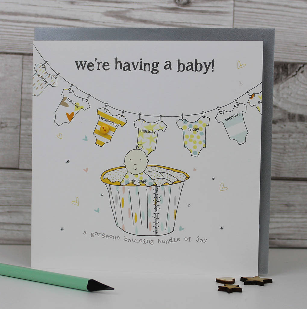 Baby On The Way Card By Molly Mae