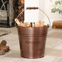 Antique Copper Fireside Bucket Collection, thumbnail 4 of 6