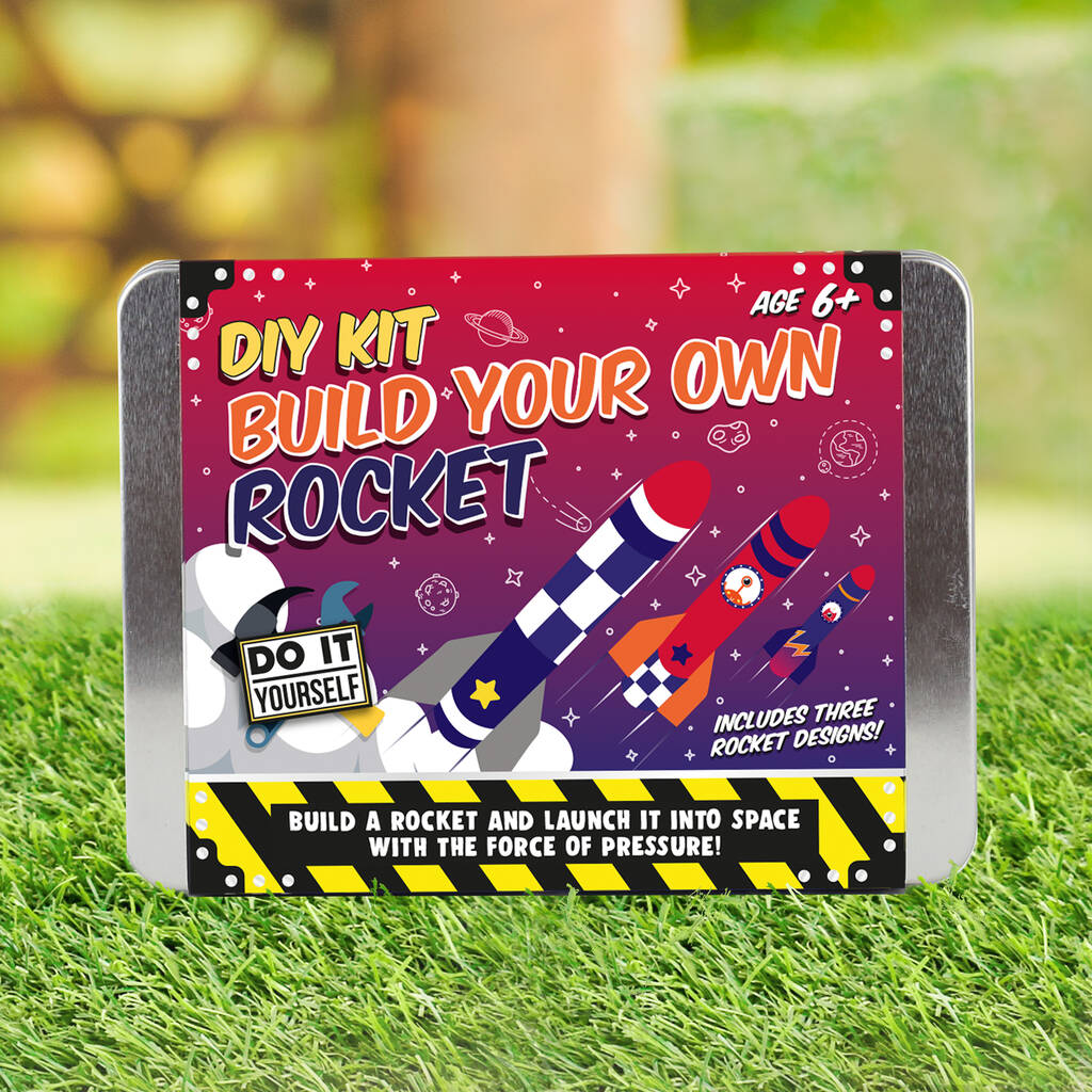 Kids Diy Build Your Own Rocket Launching Kit, 1 of 3