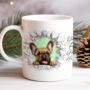 Personalised Christmas French Bulldog Break Through, thumbnail 8 of 10
