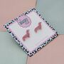 Sausage Dog Glitter Resin Studs, thumbnail 2 of 12