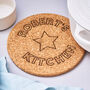 Personalised Cork Trivet For Him, thumbnail 1 of 1