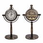 Personalised 4th Anniversary Bronze Desk Clock, thumbnail 1 of 10