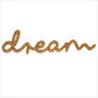 'Dream' Glitter Acrylic Sign, thumbnail 4 of 6