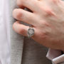 Personalised Sterling Silver Celtic Knot Ring, thumbnail 1 of 5