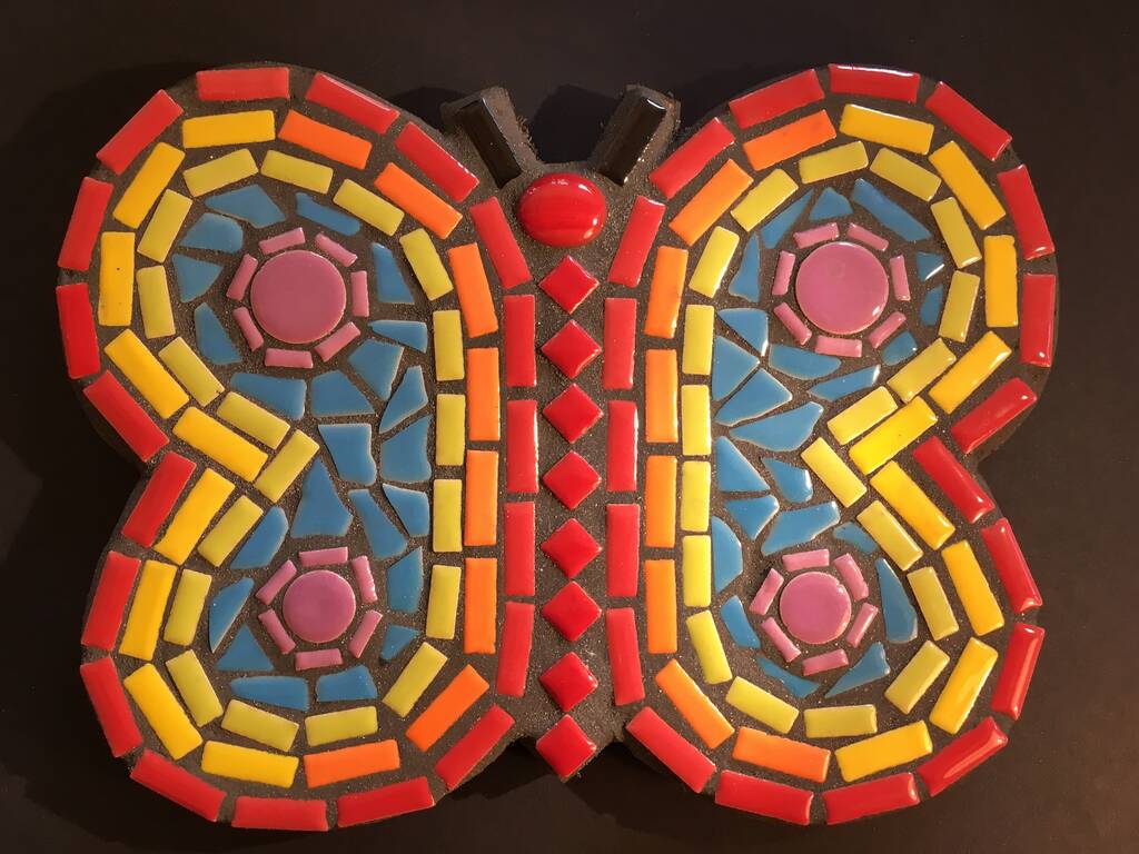 Butterfly Mosaic Craft Kit By Honey Mosaics