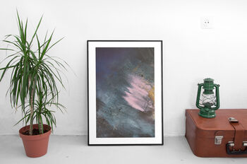 'Pink Moon' Abstract Print, 3 of 3