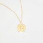Personalised 'Initial' Zodiac Constellation Necklace, thumbnail 3 of 12