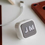 Custom Square iPhone And Apple Watch Charger Sticker, thumbnail 2 of 6