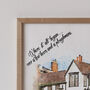 Personalised 'Where It All Began' Watercolour Print, thumbnail 3 of 8